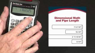 How to do Pipefitters Dimensional Math and Conversions without Formulas  Pipe Trades Pro [upl. by Derk]