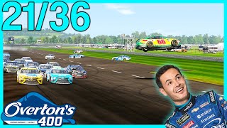 CARL GOES FLYING  NASCAR Heat 2 2018 Championship Season 2136 [upl. by Koenig93]