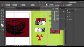 Working with Layers in InDesign [upl. by Arlo740]