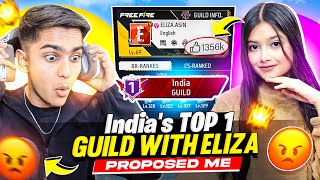 Ajjubhai’s Friend Eliza With India’s Top 1 Challenge Me Gone Wrong 😱  Garena Free Fire [upl. by Repsag]