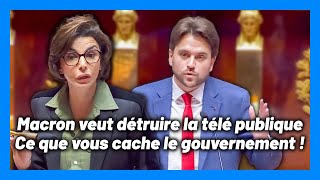 ⚠️ Macron veut détruire la télé publique  ce que vous cache le gouvernement [upl. by Nimajneb]