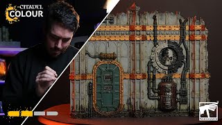 How To Paint Killzone Volkus Terrain  Intermediate  Warhammer 40000 [upl. by Hamlani]