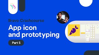 Bravo app icon and prototyping  Bravo Studio  Figma basics Beginner Crashcourse 55 [upl. by Ahtnammas689]