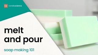 How to Make Melt and Pour Soap for Beginners  CandleScience Soap Making Tutorials [upl. by Enehs]