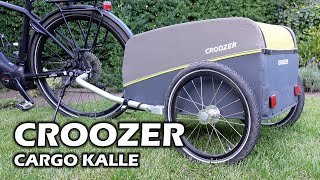 Lastenanhänger für´s Fahrrad  Croozer Cargo Kalle [upl. by Ecenahs]