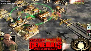 GLA Toxin 4vs4 China Nuke  Command amp Conquer Generals Zero Hour [upl. by Fransen]