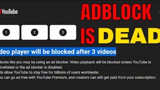 How to Fix amp Bypass YouTube Anti Ad Block Detection [upl. by Ciro]