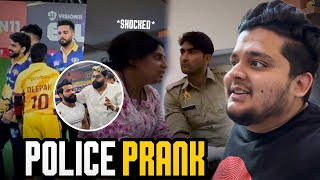 CRAZY POLICE ARRESTING PRANK🤣😱BHABHI RONE LGGYI🤣😝ECL HARYANVI HUNTERS [upl. by Anoy525]