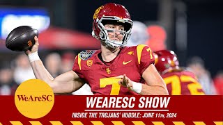 Inside the Trojans Huddle USCs huge recruiting weekend QB discussion Ten Questions [upl. by Laure]