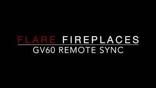 Flare Fireplaces Maxitrol  Remote Sync [upl. by Oballa]