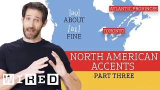 Accent Expert Gives a Tour of North American Accents  Part 3  WIRED [upl. by Lemuelah]