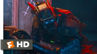 Chappie 2015  Chappies First Day Scene 110  Movieclips [upl. by Epotimet]