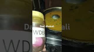 Daal dhokali cooking dal dhokli gujrati special music love food [upl. by Ssitnerp]