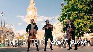 Daft Punk Medley  Violin and Cello Cover Ember Trio daftpunk [upl. by Anauqes]