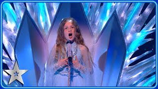 Olivia Lynes lets it go with a SNOWSTOPPING performance  The Final  BGT 2023 [upl. by Burkitt491]