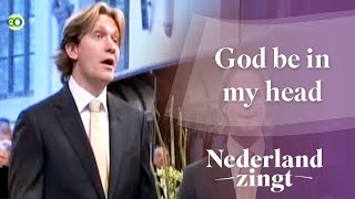 Nederland Zingt God be in my head [upl. by Dnama524]