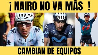 Nairo Quintana Y MOVISTAR DEFINIERON CON EL COLOMBIANO SE MUEVE EL MERCADO DE FICHAJES [upl. by Gyatt]