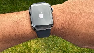 Apple Watch Series 9  Graphite 45mm Unboxing [upl. by Yrneh]