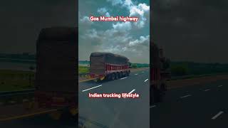 Mumbai Goa highway 😍 driver lifestyle viralvideo minivlog indiantrucking MumbaiGoa [upl. by Einolem45]