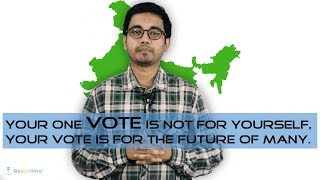 VOTE  IMPORTANCE OF YOUR VOTE  INDIAN ELECTIONS 2019 [upl. by Zampardi]