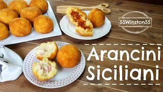 Arancini Siciliani  Ricetta Originale  Arancini alla Carne amp Arancini al Burro [upl. by Nay]