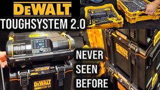 DEWALT TOUGHSYSTEM 20 With RadioCharger And All New Boxes NEVER SEEN BEFORE [upl. by Hedberg]