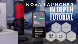 Android Nova Launcher Complete Tutorial Review amp Tips [upl. by Lienaj]