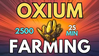 Best Ways To Farm OXIUM in WARFRAME 2024 For beginners also [upl. by Enirahtak612]