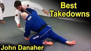 Best Takedowns For Jiu Jitsu BJJ by John Danaher [upl. by Annoet]