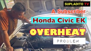 HONDA CIVIC EK Leak that Cause OVERHEAT  helping our subscriber [upl. by Esmond]