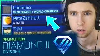 GETTING CARRIED by a ROCKET LEAGUE WORLD CHAMPION [upl. by Ilhsa]