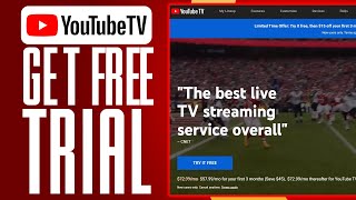 How To Get YouTube TV Free Trial 30 Days In 2024 [upl. by Sidnac582]