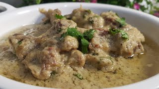 White Mutton Korma Recipe ♥️ [upl. by Ahsitahs]