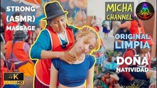 Spiritual Cleansing Limpia and Strong ASMR Massage with Doña Natividad in Ecuador [upl. by Nickolas]