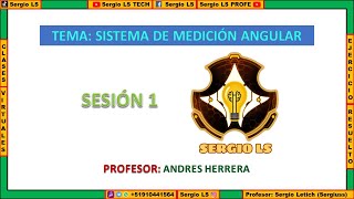 TRIGONOMETRIA  SISTEMA DE MEDICION ANGULAR [upl. by Narah]