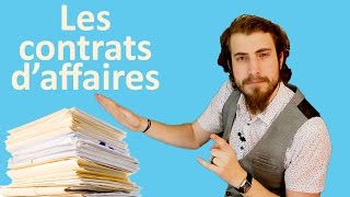 Les contrats daffaires part 1 Thème 2 [upl. by Coates]