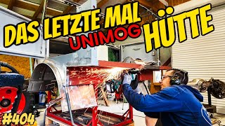 Die ERLÖSUNG  Die Hütte ist FERTIG   Unimog 421 weigert sich  Glanz der Teile  vlog 404 [upl. by Asset295]