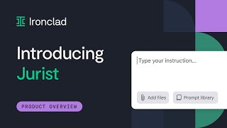 Introducing Ironclad Jurist An AIPowered Legal Assistant [upl. by Ateikan]