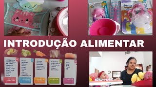 INTRODUÇÃO ALIMENTARDICAS DA PEDIATRAVAMOS COMEÇAR [upl. by Llessur]