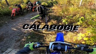 Dirt bike trail riding in Calabogie ON [upl. by Ymmat]