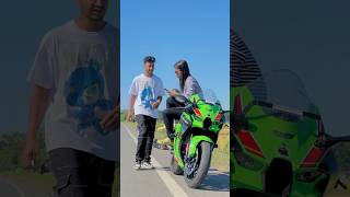 Don’t Miss The End Twist 😂😂 shorts zx10r youtubeshorts [upl. by Onil]