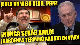 JUEVES BOOM NOROÑA PONE EN SU LUGAR A PEPE CÁRDENAS QUE LO QUISO HUMILLAR LE DIO PARA LLEVAR [upl. by Illona129]