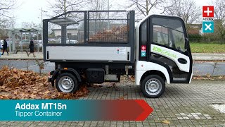 Addax MT15n  Cage Tipper  Waste Management [upl. by Hennessy]