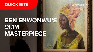 Ben Enwonwu’s 1971 painting quotChristinequot fetches £11m after Google search [upl. by Avilo]