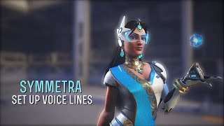 Symmetra’s Set Up Voice Lines [upl. by Ahtan]