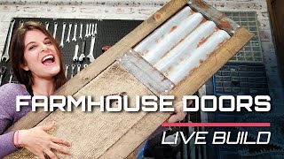 Easy Farmhouse Style Doors [upl. by Gnad206]