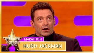 Every Hugh Jackman Interview  Marathon  The Graham Norton Show [upl. by Ahsinra]