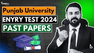 Past Papers Punjab University Entry Test  PU Entry test Preparation [upl. by Bast]