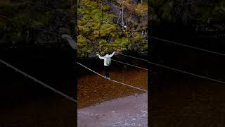 Steall Falls Bridge Discovering Scotlands Hidden Beauty [upl. by Rodie42]