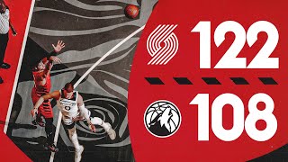 Portland Trail Blazers 122 Minnesota Timberwolves 108  Game Highlights  November 12 2024 [upl. by Knapp]